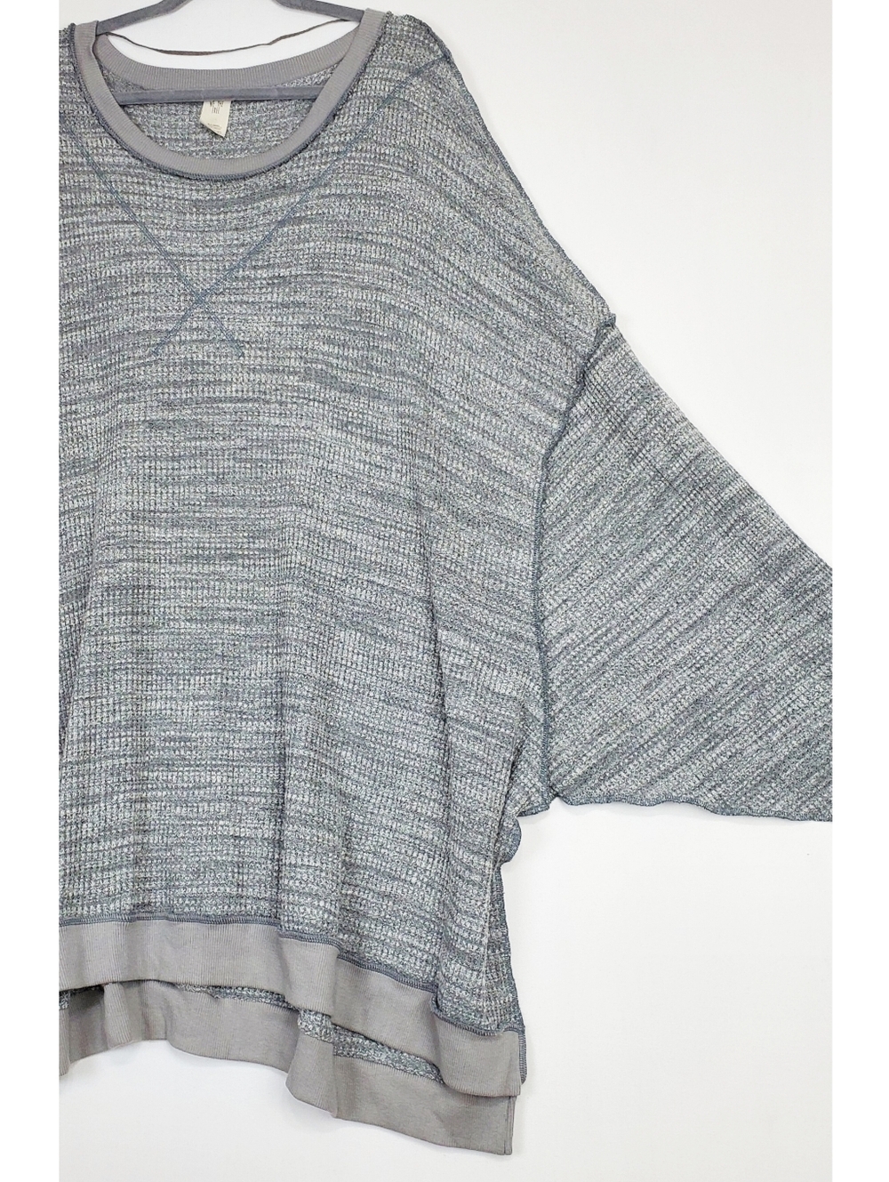 Free People We The Free large the north shore thermal tunic top dress oversized - Picture 6 of 13